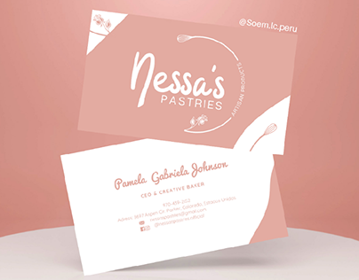 Branding Nessa's Pastries