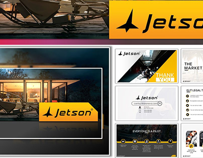 Design presentation & pitch deck for Jetson