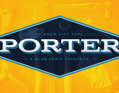 Porter - A Slab Serif Display Font