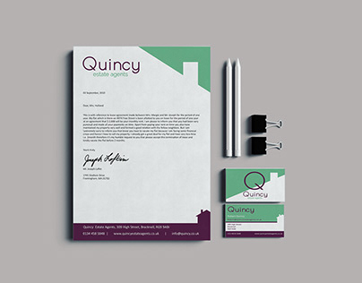 Quincy Estate Agents-Brand Identity