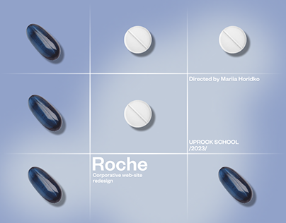 ROCHE.Corporative web-site redesign