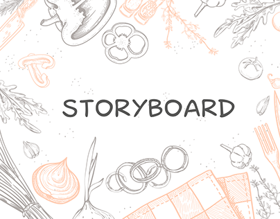 STORYBOARD | Раскадровка рекламного ролика "Стейковка"