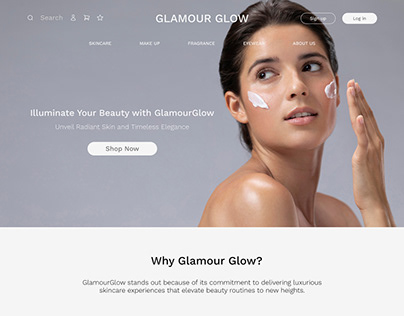 Web Design for Beauty Care