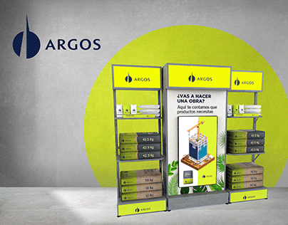 Argos • Floor Stand Bultos Isla