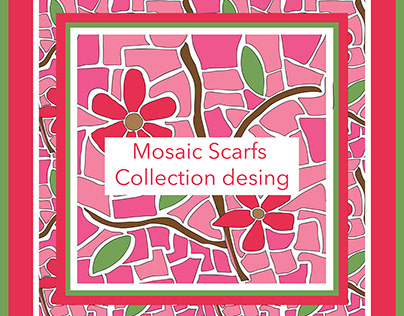 Project thumbnail - Mosaic Scarfs Collection desing