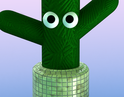 Adobe Dimension Cactus