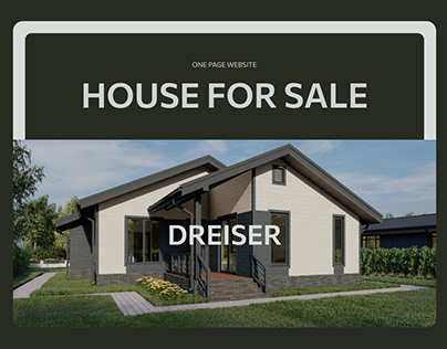 Landing page for Dreiser 136 house