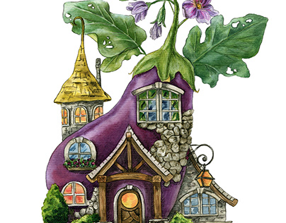 Eggplant house