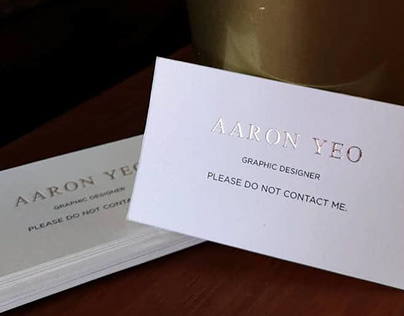 Introvert Business Card