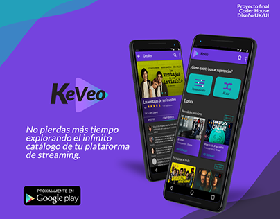 KeVeo - Diseño UX/UI