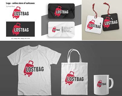 Logo - online store of suitcases
