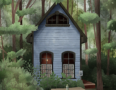 Cabin in the woods!