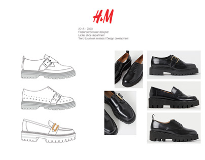 H&M ladies footwear design