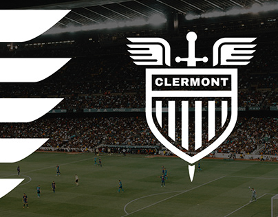 Football Club Logo Design - Clermont Foot