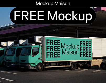 Mockup.Maison – FREE MOCKUP Truck TK-H04