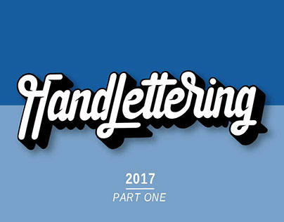 Handlettering 2017 - Part One