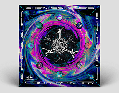 Return to Gaia - Alien Galaxies (Cover Art + Design)