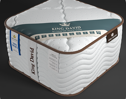 King David mattress 3D