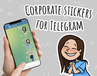 Corporate stickers for Telegram