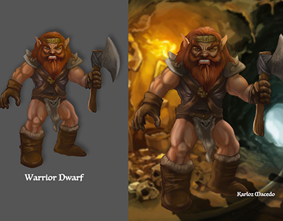 Character design in progress /Dwarf