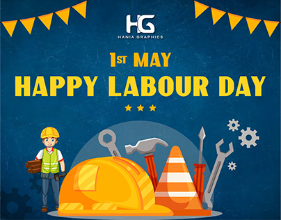 Labour day | 1st may | Post design