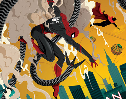 Sony Pictures Spider-Man No Way Home illustrations