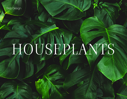 Houseplants Web Design