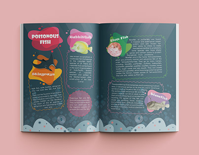 OCEAN FISHS - Children's Book design