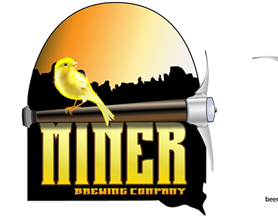 Project thumbnail - Miner Brewing Company beer logo