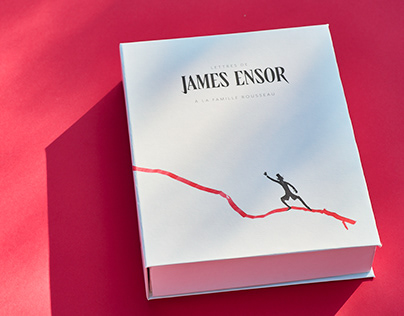 Project thumbnail - Lettres de James Ensor (...) - Bookdesign