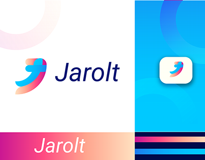 Modern Abstract J Letter Logo Design Business Logo