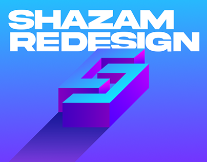 Shazam Logo Redesign