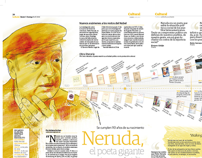 Neruda, El poeta gigante americano: Aridjis