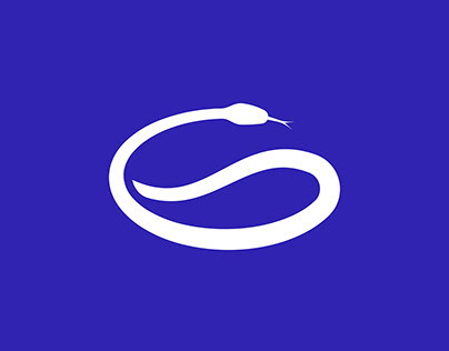 Letter G Snake Logo