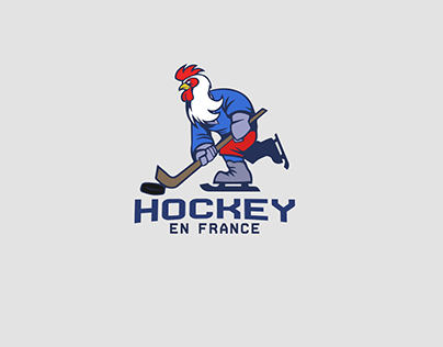 Recherche et création du logo HEF (Hockey En France)