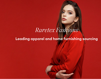 Garments industry website ui