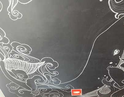 Chalkboard wall - IED