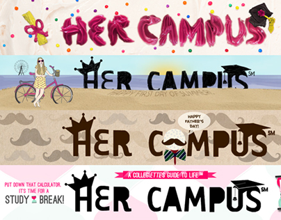 HerCampus.com Banners