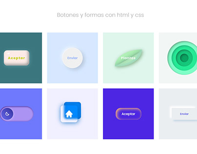 Project thumbnail - Botones con css y html