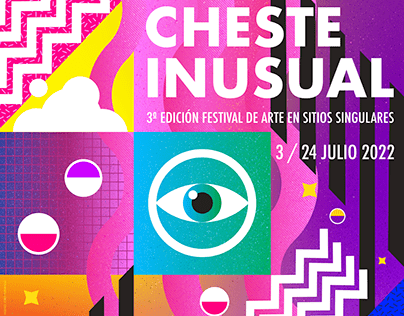 Diseño cartel 3ª Edición Festival de Arte Cheste