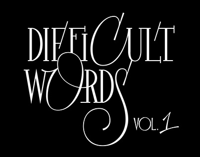 Difficult words - vol. 1