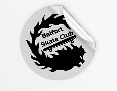 Projet Logo Belfort SkateClub
