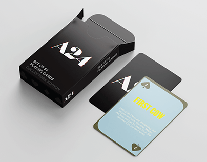 A24 Card Deck (Concept)