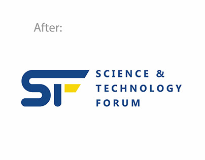 Branding: Science and Technology Forum - logo design