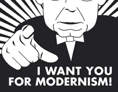 I want you for modernism - Walter Gropius