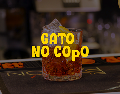 GATO NO COPO | bar identity