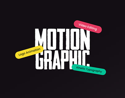 Motion Graphics | Video Editing