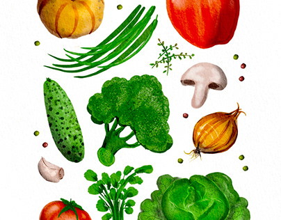 Veggies poster