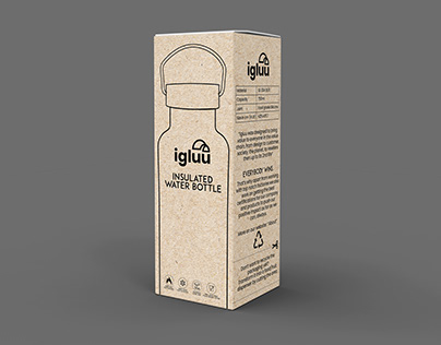 Igluu Water Bottle Packaging