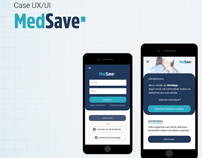 MedSave - Case de Estudo UX/UI